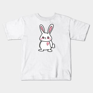 Chubby Bunny Love Kids T-Shirt